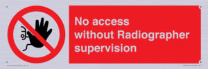 PA10641: No access without Radiographer supervision