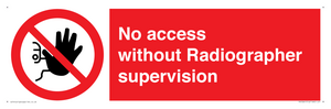 PA10641: No access without Radiographer supervision