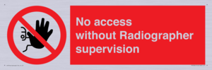 PA10641: No access without Radiographer supervision