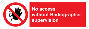PA10641: No access without Radiographer supervision