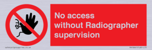 PA10641: No access without Radiographer supervision