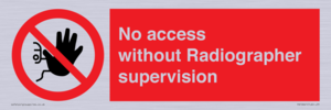 PA10641: No access without Radiographer supervision