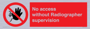 PA10641: No access without Radiographer supervision
