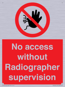 PA10641: No access without Radiographer supervision