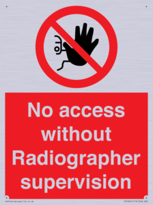 PA10641: No access without Radiographer supervision