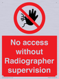 PA10641: No access without Radiographer supervision