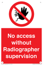 PA10641: No access without Radiographer supervision