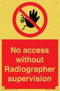 PA10641: No access without Radiographer supervision