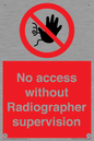 PA10641: No access without Radiographer supervision
