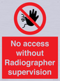 PA10641: No access without Radiographer supervision