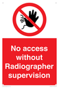 PA10641: No access without Radiographer supervision