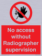 PA10641: No access without Radiographer supervision