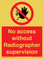 PA10641: No access without Radiographer supervision