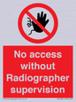 PA10641: No access without Radiographer supervision