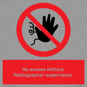PA10641: No access without Radiographer supervision