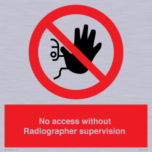 PA10641: No access without Radiographer supervision