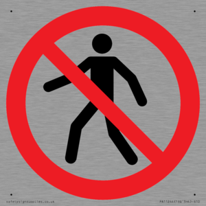 PA11244: P004 Prohibition: No thoroughfare