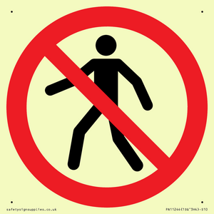 PA11244: P004 Prohibition: No thoroughfare