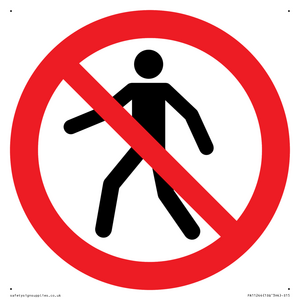 PA11244: P004 Prohibition: No thoroughfare