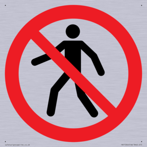 PA11244: P004 Prohibition: No thoroughfare