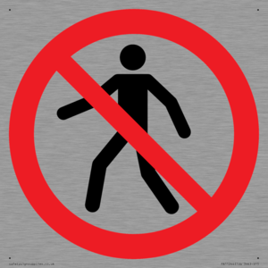 PA11244: P004 Prohibition: No thoroughfare