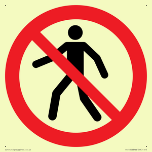 PA11244: P004 Prohibition: No thoroughfare