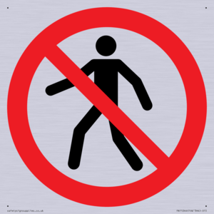 PA11244: P004 Prohibition: No thoroughfare