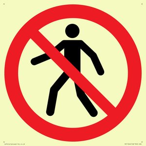 PA11244: P004 Prohibition: No thoroughfare