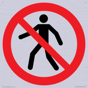 PA11244: P004 Prohibition: No thoroughfare