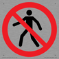 PA11244: P004 Prohibition: No thoroughfare