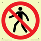 PA11244: P004 Prohibition: No thoroughfare