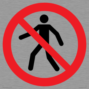 PA11244: P004 Prohibition: No thoroughfare