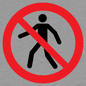 PA11244: P004 Prohibition: No thoroughfare