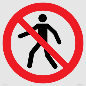 PA11244: P004 Prohibition: No thoroughfare