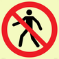 PA11244: P004 Prohibition: No thoroughfare