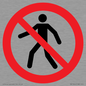 PA11244: P004 Prohibition: No thoroughfare