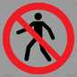 PA11244: P004 Prohibition: No thoroughfare