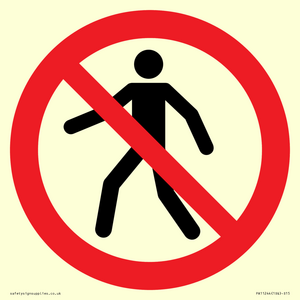 PA11244: P004 Prohibition: No thoroughfare