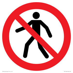 PA11244: P004 Prohibition: No thoroughfare