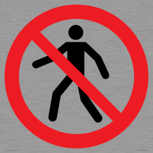 PA11244: P004 Prohibition: No thoroughfare