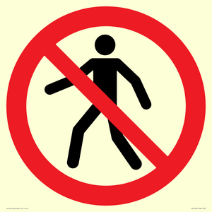 PA11244: P004 Prohibition: No thoroughfare