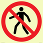 PA11244: P004 Prohibition: No thoroughfare
