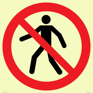 PA11244: P004 Prohibition: No thoroughfare