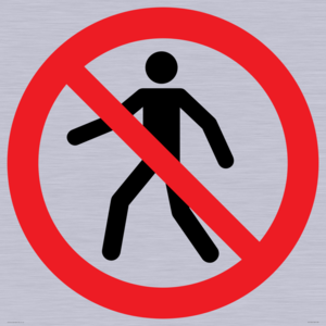 PA11244: P004 Prohibition: No thoroughfare
