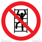 PA11254: P009 Prohibition: No climbing