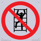 PA11254: P009 Prohibition: No climbing