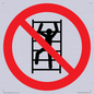 PA11254: P009 Prohibition: No climbing