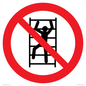 PA11254: P009 Prohibition: No climbing