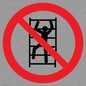 PA11254: P009 Prohibition: No climbing