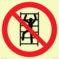PA11254: P009 Prohibition: No climbing